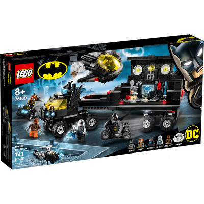 Блоковий конструктор LEGO Super Heroes Мобільна база Бетмена 743 деталей (76160)