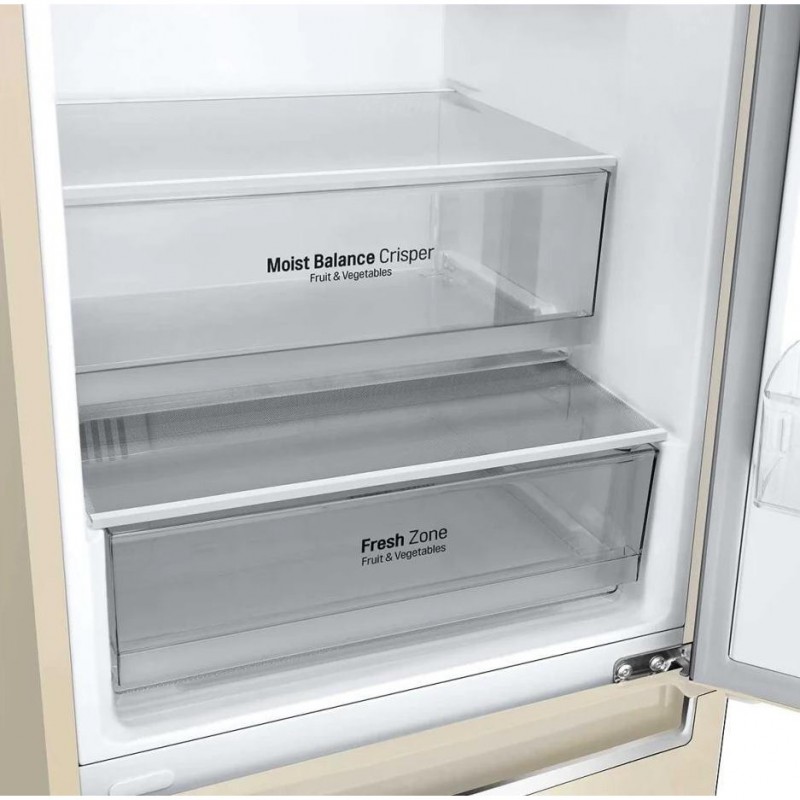 Холодильник з морозильною камерою LG GW-B509SEJM
