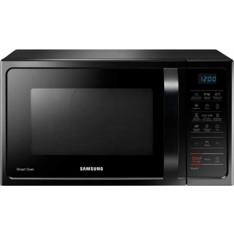 Мікрохвильовка з грилем Samsung MC28H5013AK/BW