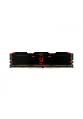 Пам'ять GOODRAM 8 GB DDR4 2666 MHz Iridium X Black (IR-X2666D464L16S/8G)