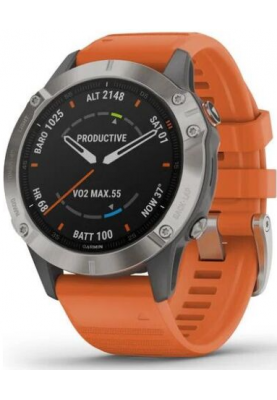 Спортивний годинник Garmin Fenix 6 Sapphire GPS Watch (010-02158-13)