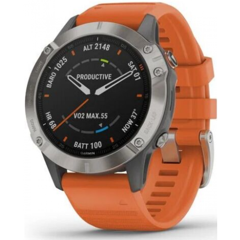 Спортивні годинник Garmin Fenix 6 Sapphire GPS Watch (010-02158-13)