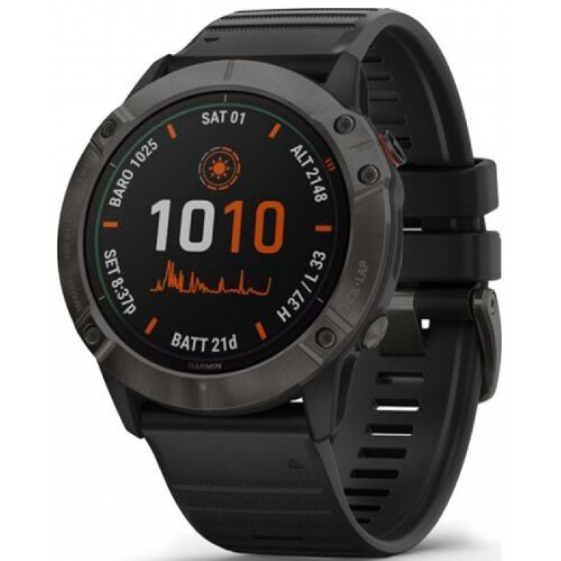 Спортивні годинник Garmin Fenix 6X Pro Solar GPS Watch (010-02157-20)