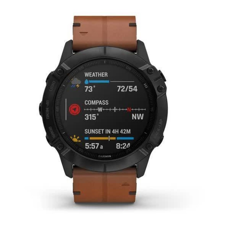 Спортивні годинник Garmin Fenix 6X Sapphire GPS Watch (010-02157-14/13)