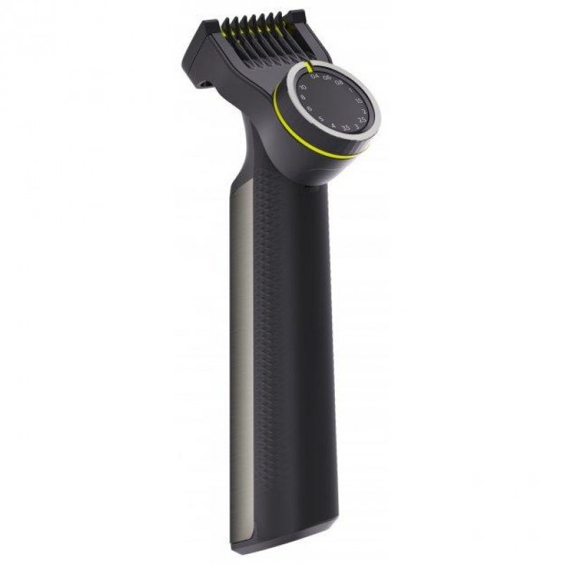Тример для бороди і вусів + Дзеркала тіла (бодігрумер) Philips OneBlade Pro QP6650/61