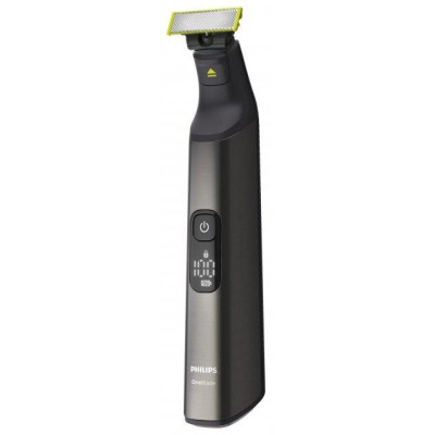 Тример для бороди і вусів + Дзеркала тіла (бодігрумер) Philips OneBlade Pro QP6650/61