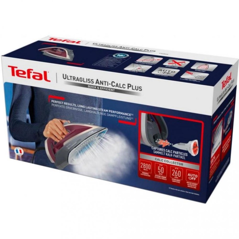 Праска з парою Tefal Ultragliss Plus FV6840 (FV6840E0)