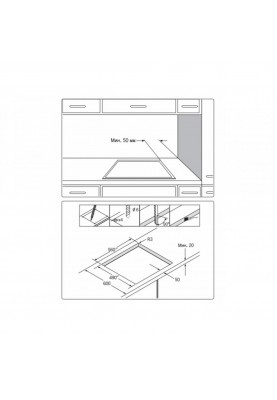 Варочная поверхность электрическая Samsung NZ64T3516AK/WT