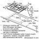 Варильна поверхня газова Bosch PGQ7B5B90