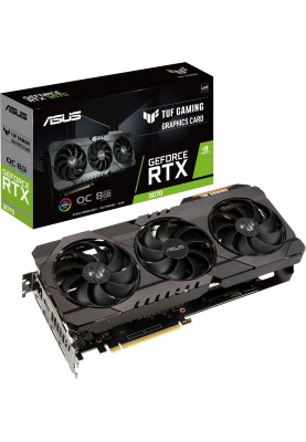 Відеокарта ASUS GeForce RTX3070 8Gb TUF OC GAMING (TUF-RTX3070-O8G-V2-GAMING)