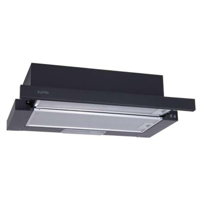 Вытяжка телескопическая Ventolux GARDA 60 BK (700) SLIM