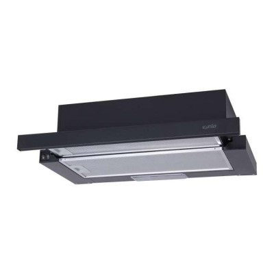 Вытяжка телескопическая Ventolux GARDA 60 BK (700) SLIM