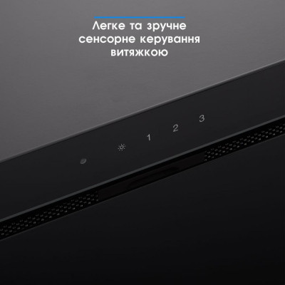 Витяжка, що вбудовується Eleyus GEMINI 800 LED SMD 52 BL