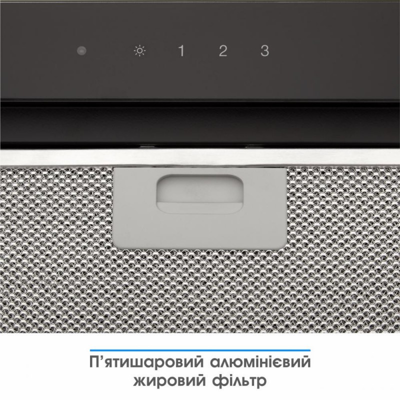 Витяжка вбудована Eleyus INTEGRA 1200 LED SMD 52 BL