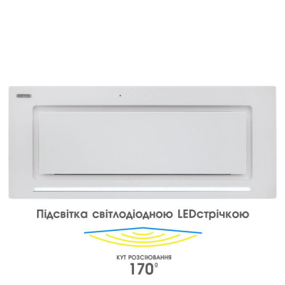 Вытяжка встраиваемая Eleyus INTEGRA 1200 LED SMD 70 WH