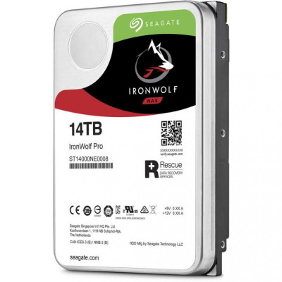Жорсткий диск Seagate IronWolf Pro 14 TB (ST14000NE0008)