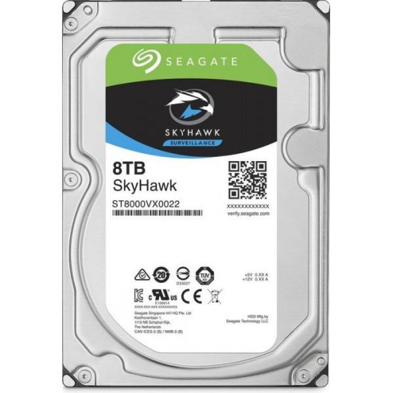 Жорсткий диск Seagate SkyHawk Surveillance 8 TB (ST8000VX0022)