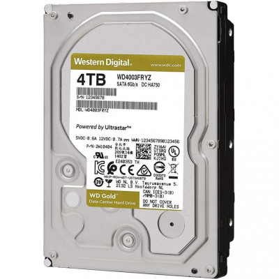 Жорсткий диск WD Gold Enterprise Class 4TB (WD4003FRYZ)