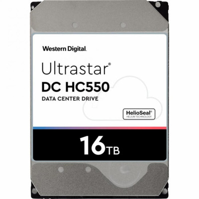 Жорсткий диск WD Ultrastar DC HC550 16 TB (WUH721816ALE6L4/0F38462)