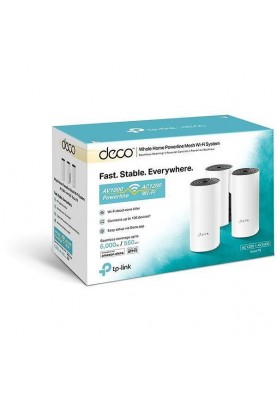 Бездротовий маршрутизатор TP-Link Deco P9 3-pack