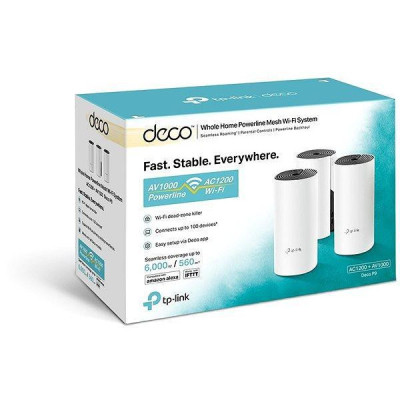 Бездротовий маршрутизатор TP-Link Deco P9 3-pack