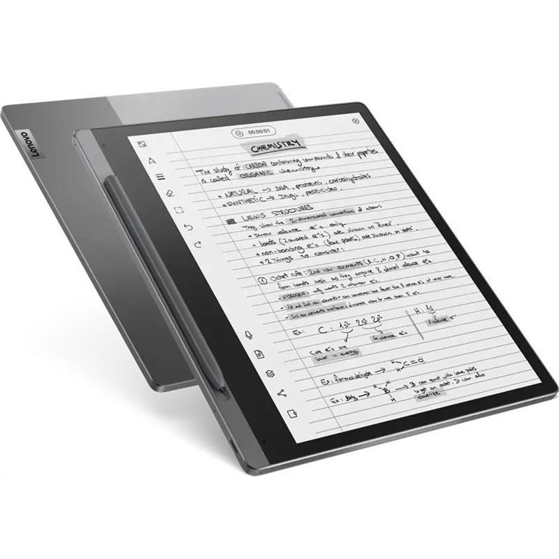 Електронна книга з підсвічуванням Lenovo Lenovo Smart Paper Storm Grey (ZAC00014UA)