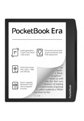 Електронна книга з підсвічуванням PocketBook 700 Era Stardust Silver (PB700-U-16-WW)