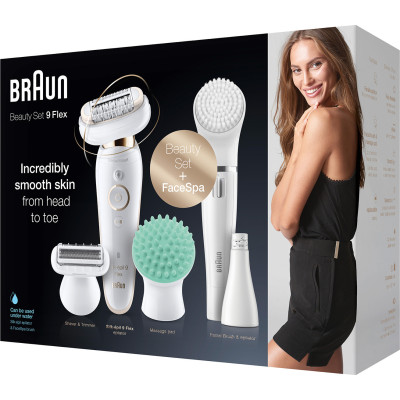 Епілятор Braun Silk-epil 9 Flex Beauty Set SES 9300