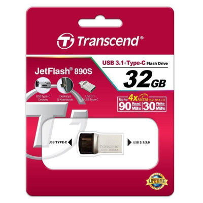 Флешка Transcend 32 GB JetFlash 890S TS32GJF890S