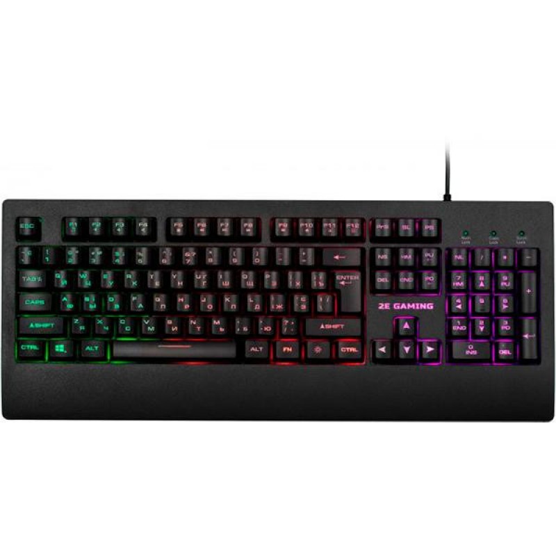 Клавіатура 2E Gaming KG330 LED USB Black (2E-KG330UBK)