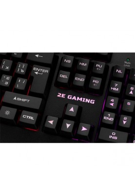 Клавіатура 2E Gaming KG330 LED USB Black (2E-KG330UBK)