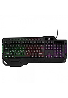 Клавіатура 2E Gaming KG340 LED USB Black (2E-KG340UBK)