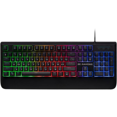 Клавіатура 2E KG325 LED USB Black (2E-KG325UB)