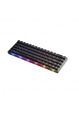 Клавіатура 2E KG345 RGB 68key USB Transparent (2E-KG345TR)