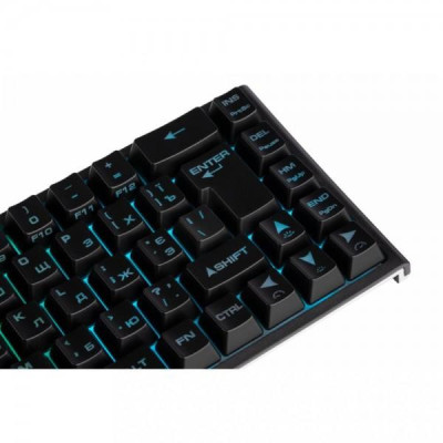 Клавіатура 2E KG350 RGB USB Black (2E-KG350UBK)