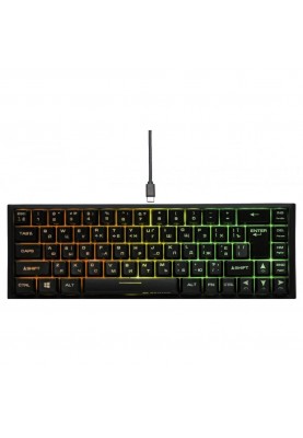 Клавіатура 2E KG360 RGB Wireless Black (2E-KG360UBK)