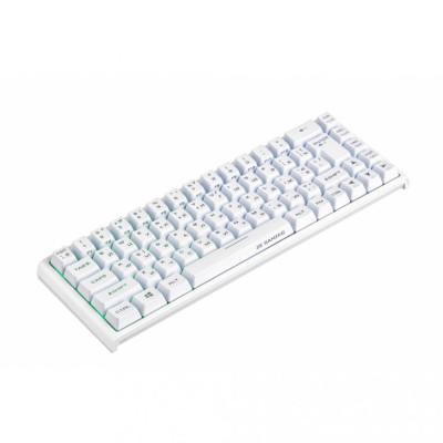 Клавіатура 2E KG360 RGB Wireless White (2E-KG360UWT)