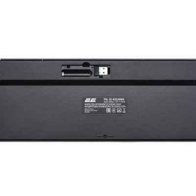 Клавіатура 2E KS240 WL BT Gray (2E-KS240WG)
