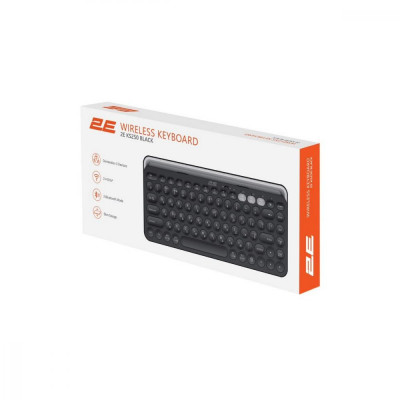 Клавіатура 2E KS250 WL BT Black (2E-KS250WBK)