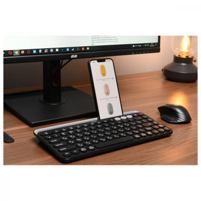 Клавіатура 2E KS250 WL BT Black (2E-KS250WBK)
