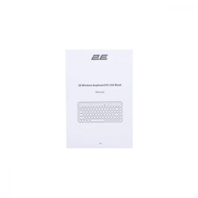 Клавіатура 2E KS250 WL BT Black (2E-KS250WBK)