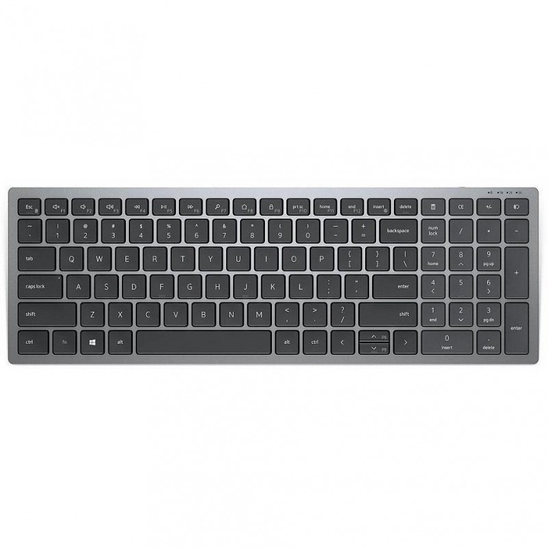 Клавіатура Dell Compact Multi-Device Wireless Keyboard KB740 (580-AKOZ)