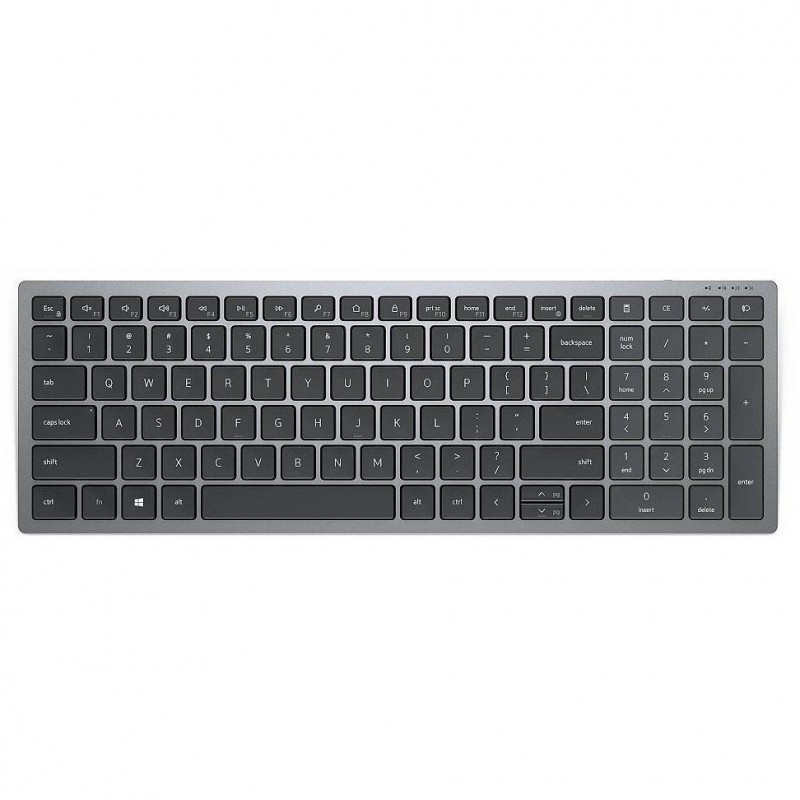 Клавіатура Dell Compact Multi-Device Wireless Keyboard KB740 (580-AKOZ)