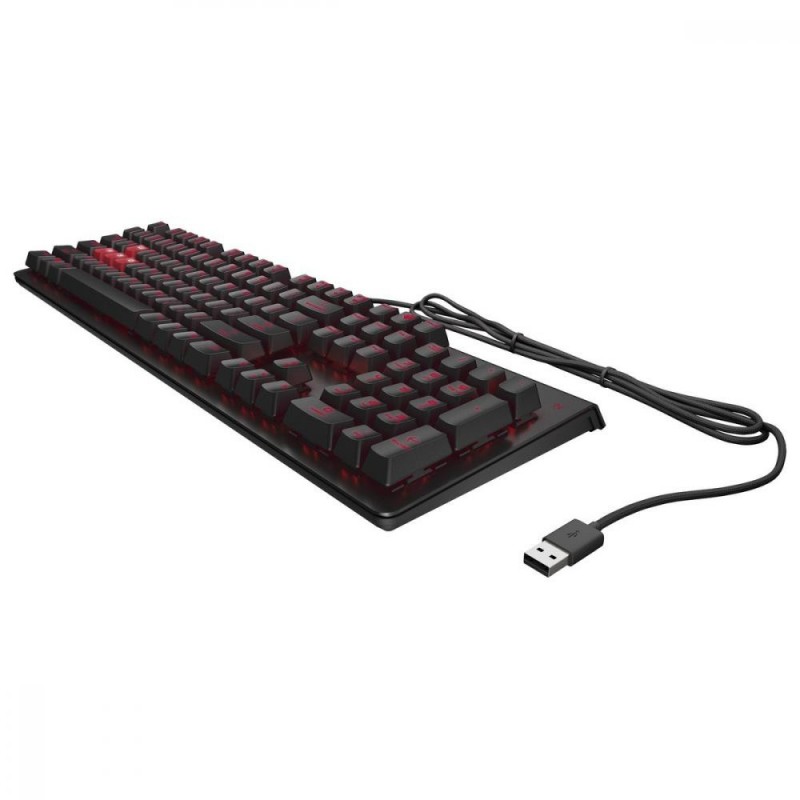 Клавіатура HP Omen Encoder Cherry MX Red Black (6YW76AA)