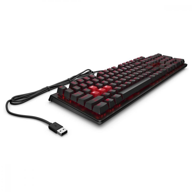 Клавіатура HP Omen Encoder Cherry MX Red Black (6YW76AA)