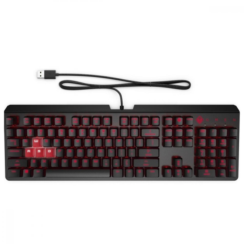 Клавіатура HP Omen Encoder Cherry MX Red Black (6YW76AA)