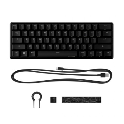 Клавіатура HyperX Alloy Origins 60 (HKBO1S-RB-RU/G, 4P5N0AA)
