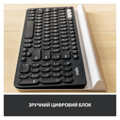 Клавіатура Logitech K780 Multi-Device (920-008043, 920-008042)