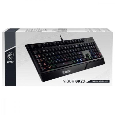 Клавіатура MSI Vigor GK20 Black (S11-04RU230-CLA)