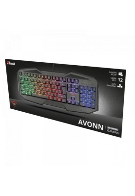 Клавіатура Trust GXT 830-RW Avonn Gaming Keyboard (22511)